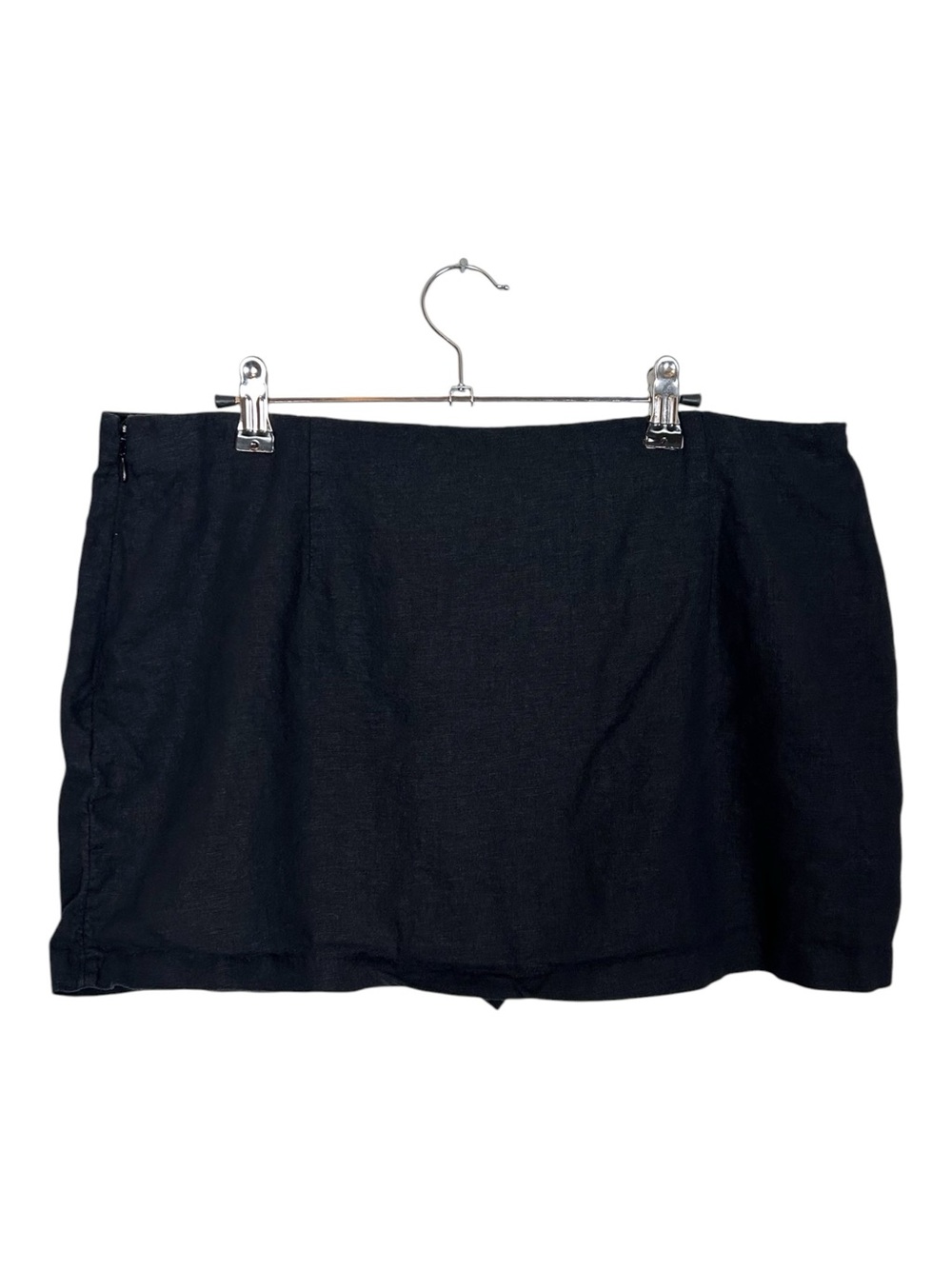 Abercrombie & Fitch Scarlett Mid Rise Mini Skort Linen Blend